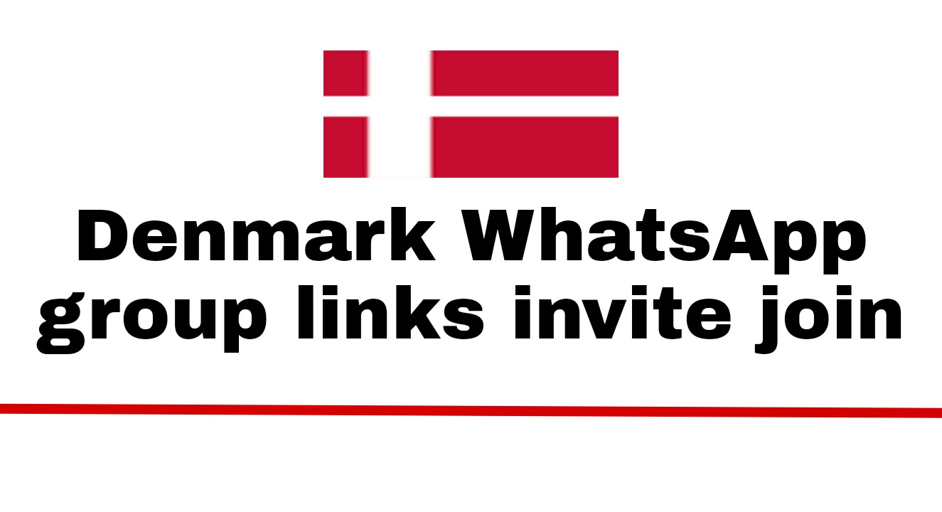 Demark WhatsApp group links invite URLs